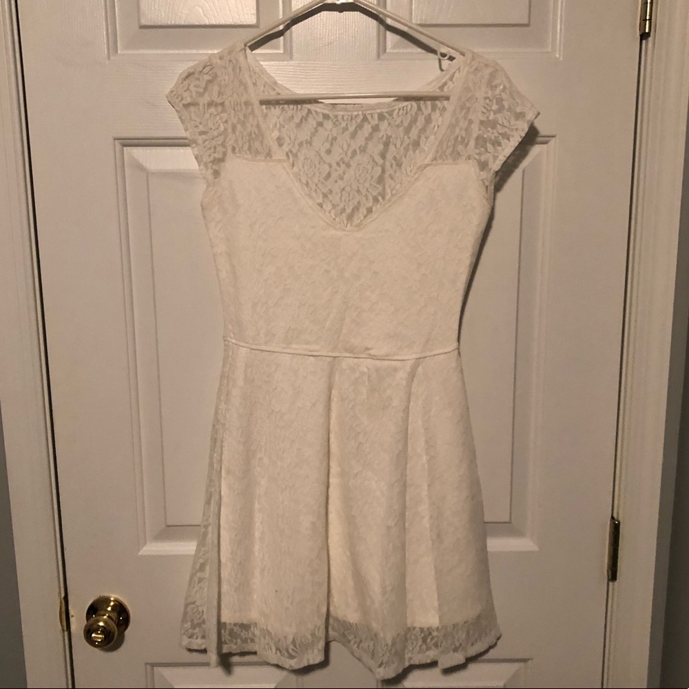 White dress